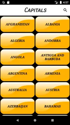 Capitales android App screenshot 0